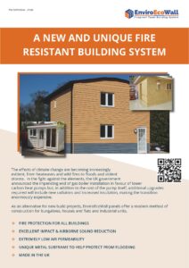 Introduction to Enviro Eco Wall fireproof insulated building panels 